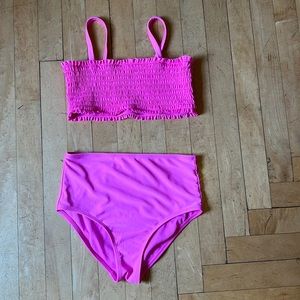 GAP pink bikini swim suit